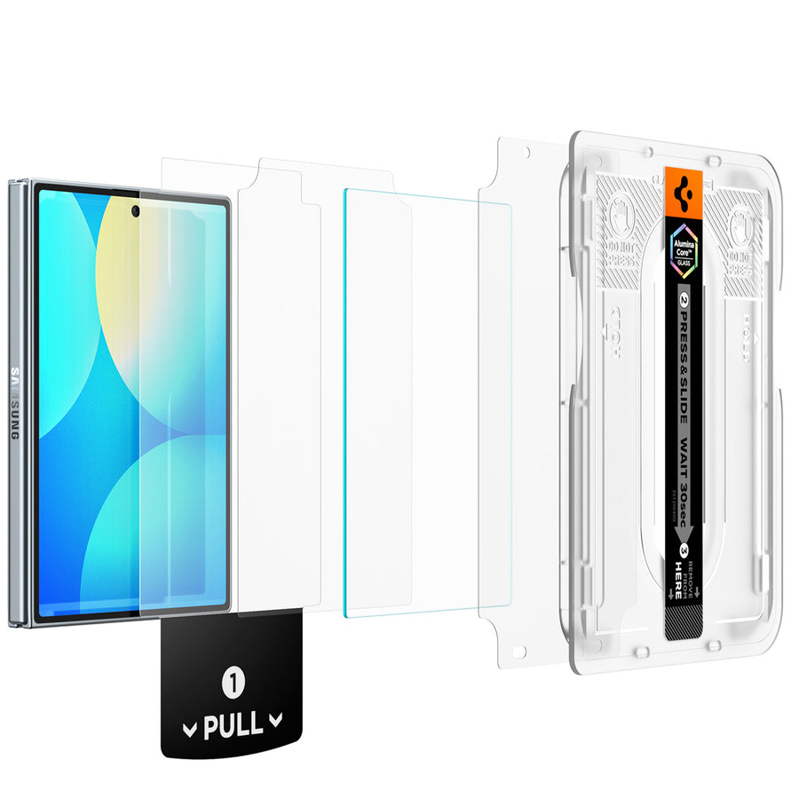 Spigen Samsung Galaxy Z Fold8 Premium Tempered Glass Screen Protector - 1 Pack