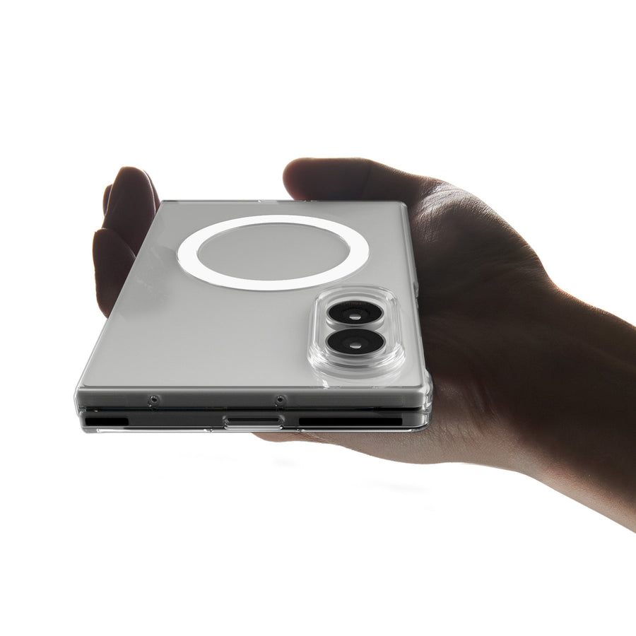 Spigen Samsung Galaxy Z Fold8 Airskin MagFit Case - Clear White