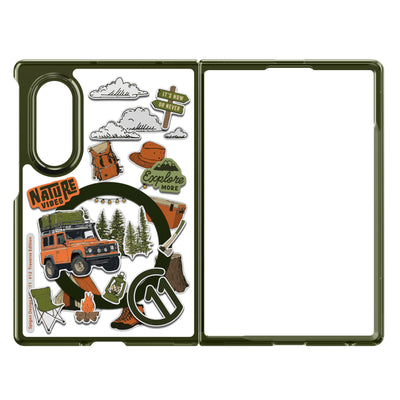 Samsung Galaxy Z Fold8 (2026) c11 Magnet Case (Traverse) - Khaki