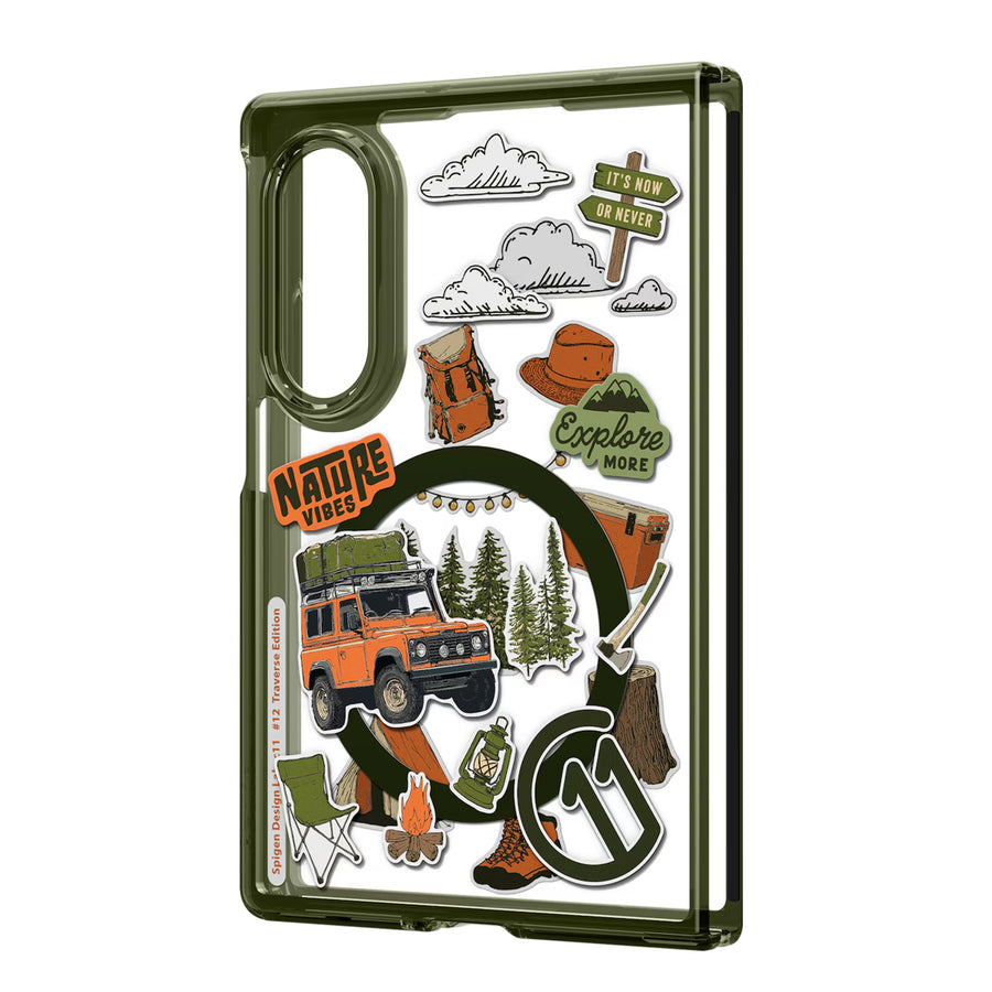 Samsung Galaxy Z Fold8 (2026) c11 Magnet Case (Traverse) - Khaki