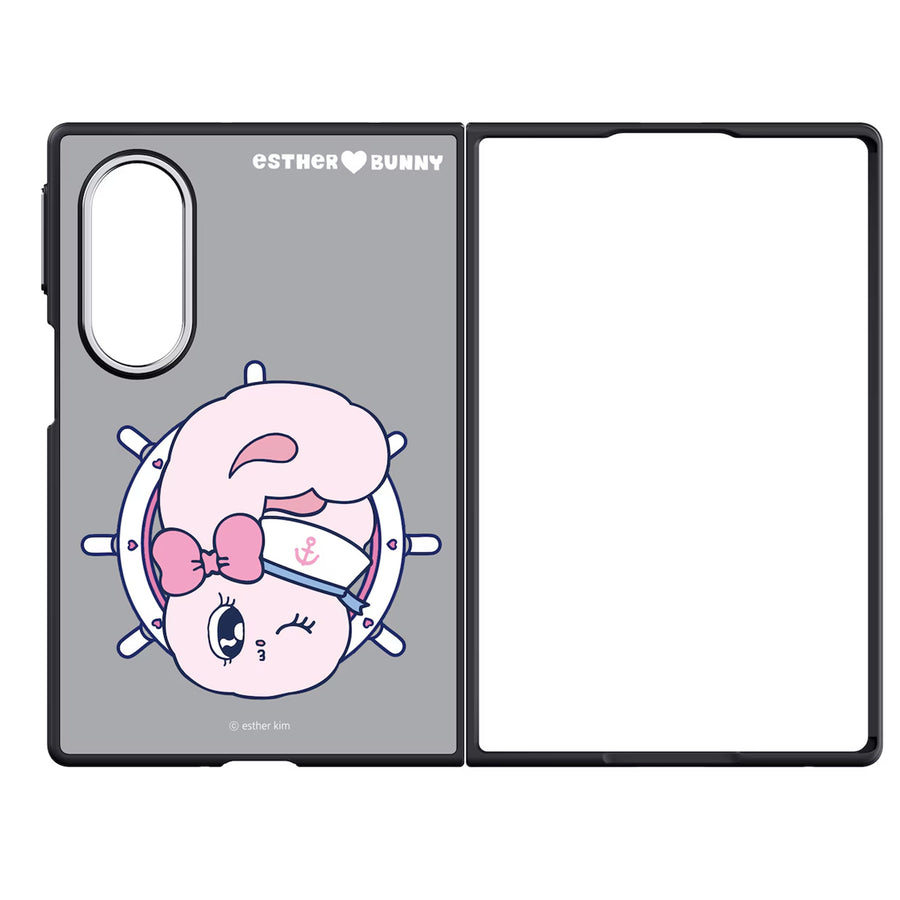 Spigen Samsung Galaxy Z Fold8 (2026) Mirror Magnet Case (Esther Bunny) - Pink