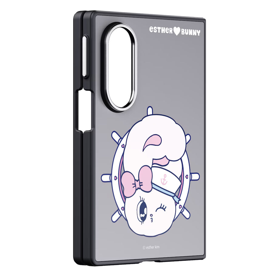 Spigen Samsung Galaxy Z Fold8 (2026) Mirror Magnet Case (Esther Bunny) - Pink