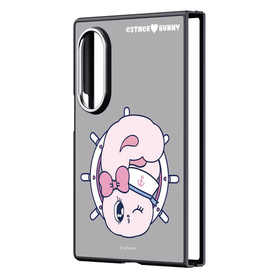Spigen Samsung Galaxy Z Fold8 (2026) Mirror Magnet Case (Esther Bunny) - Pink