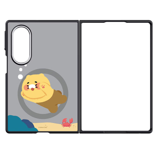 Samsung Galaxy Z Fold8 (2026) Mirror Magnet Case (Kakao Friends) - Brown