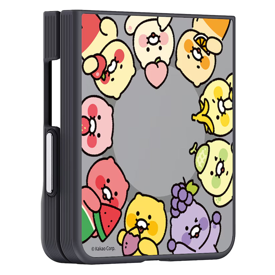 Spigen Samsung Galaxy Z Flip8 (2026) Mirror Magnet Case (Kakao Friends) - Brown
