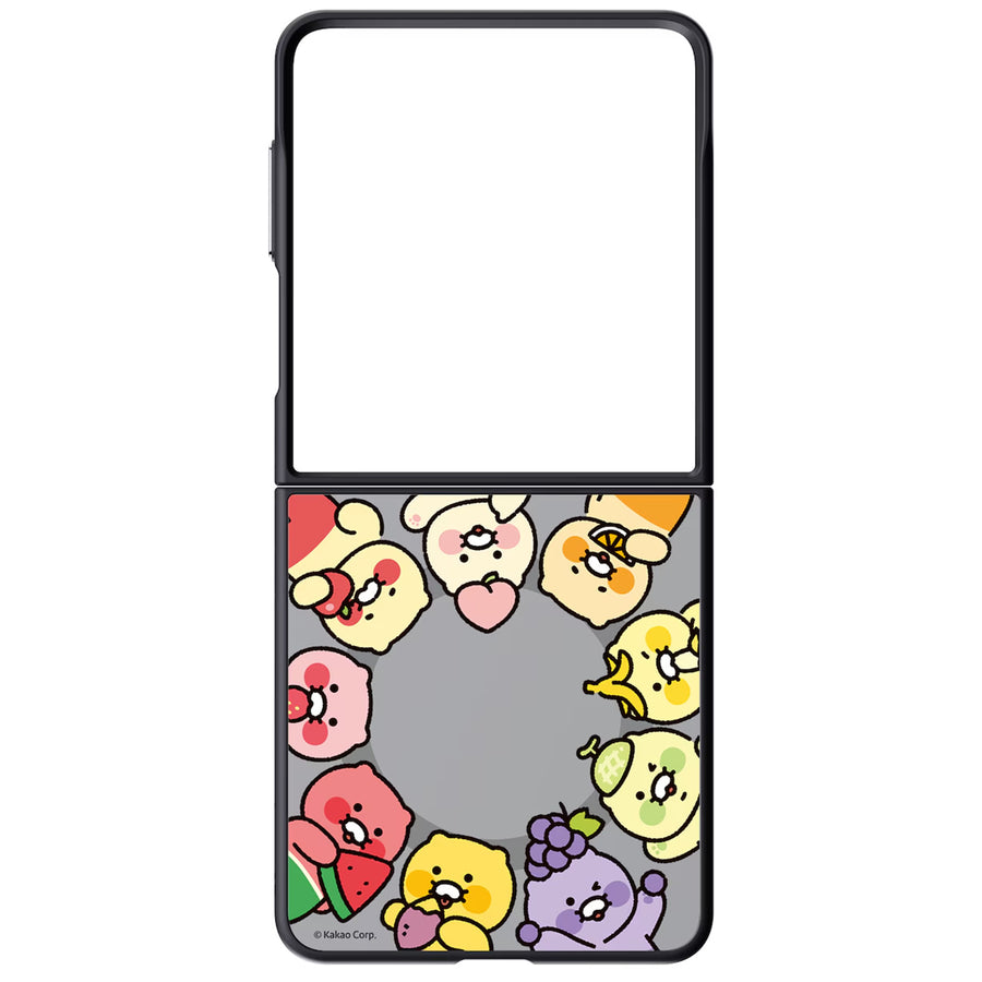 Spigen Samsung Galaxy Z Flip8 (2026) Mirror Magnet Case (Kakao Friends) - Brown