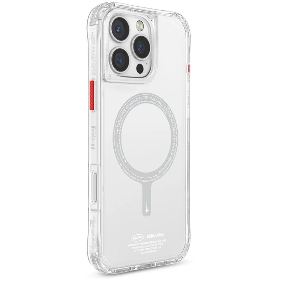 skinarma iPhone 16 Pro (6.3")   Saido Mag-Charge Case - Clear