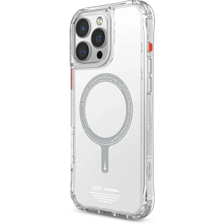 skinarma iPhone 16 Pro (6.3")   Saido Mag-Charge Case - Clear