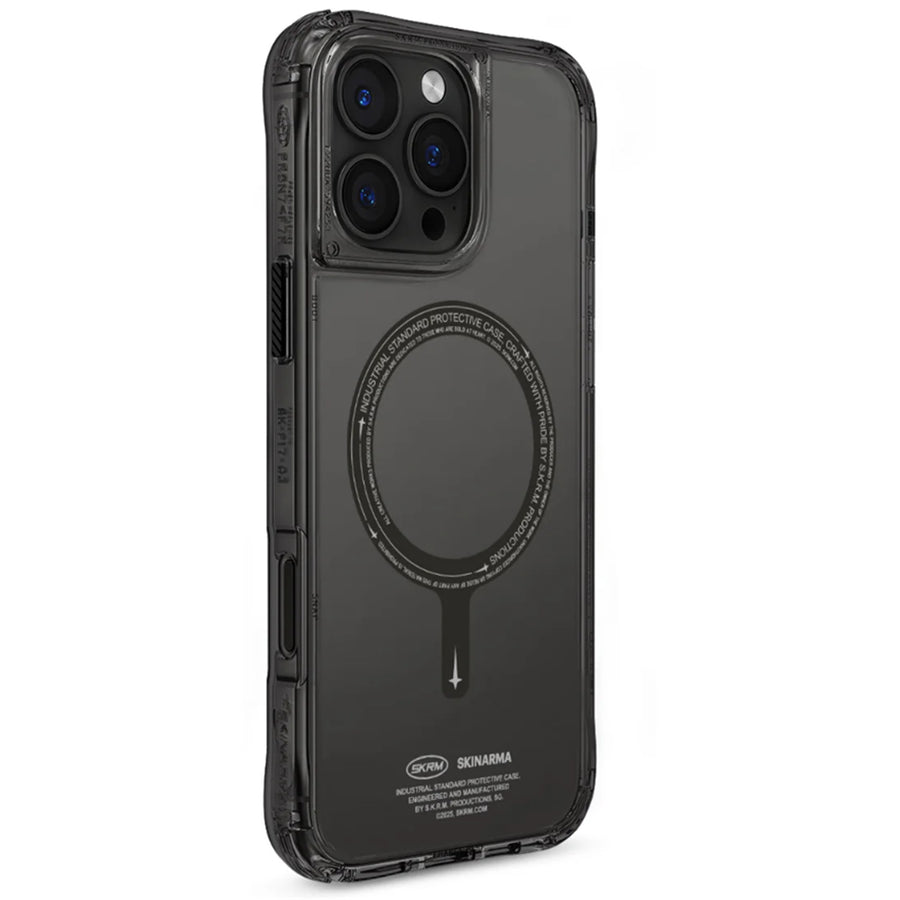 skinarma iPhone 16 Pro (6.3")   Saido Mag-Charge Case - Black