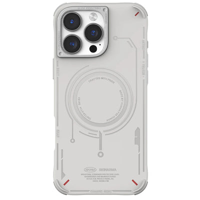 skinarma iPhone 16 Pro (6.3")   Mecha Case - Light Grey
