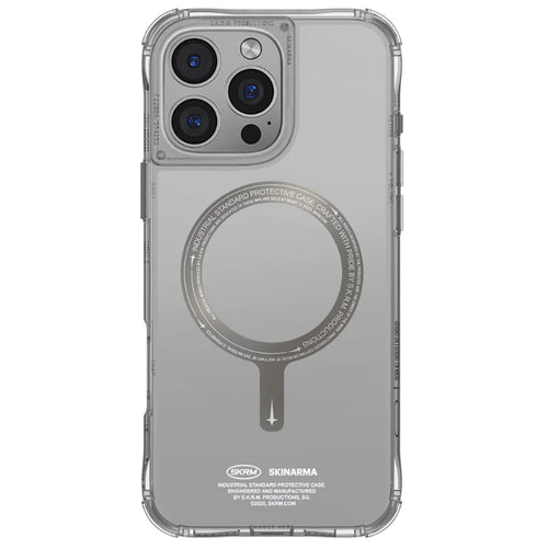skinarma iPhone 16 Pro (6.3")   Saido Mag-Charge Case (PRIME EDITION) - Titanium