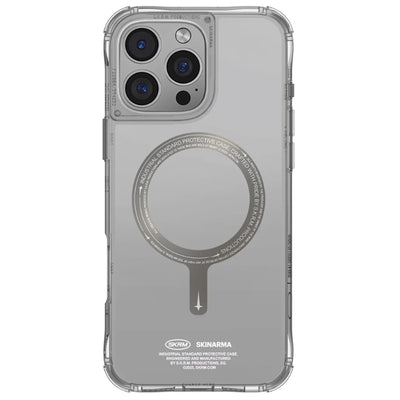 skinarma iPhone 16 Pro (6.3")   Saido Mag-Charge Case (PRIME EDITION) - Titanium