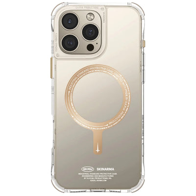 skinarma iPhone 16 Pro (6.3")   Saido Mag-Charge Case - Champagne