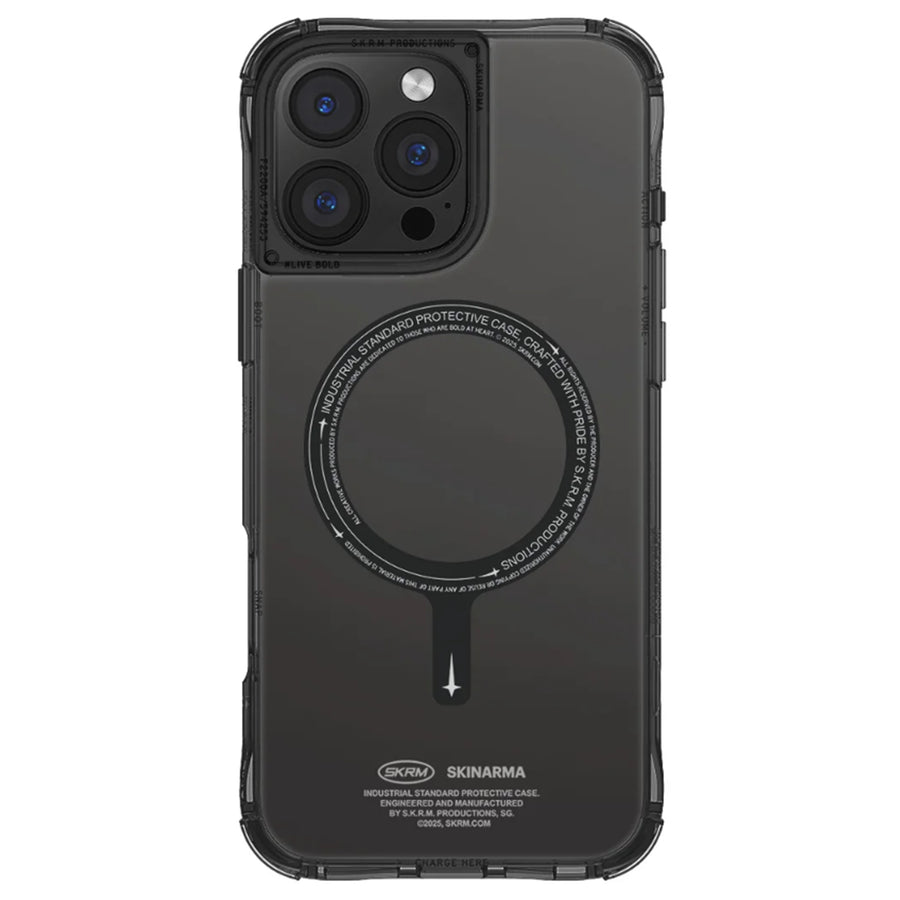 skinarma iPhone 16 Pro Max (6.9")   Saido Mag-Charge Case - Black