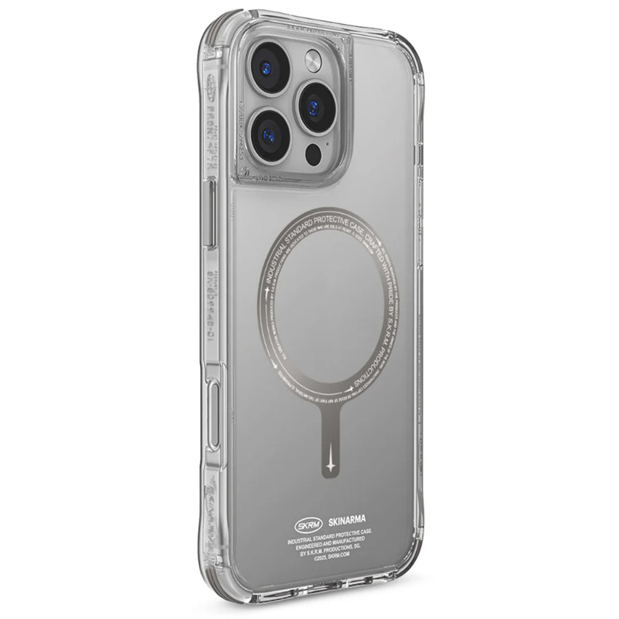 skinarma iPhone 16 Pro Max (6.9")   Saido Mag-Charge Case (PRIME EDITION) - Titanium