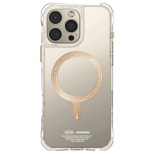 skinarma iPhone 16 Pro Max (6.9")   Saido Mag-Charge Case (PRIME EDITION) - Champagne