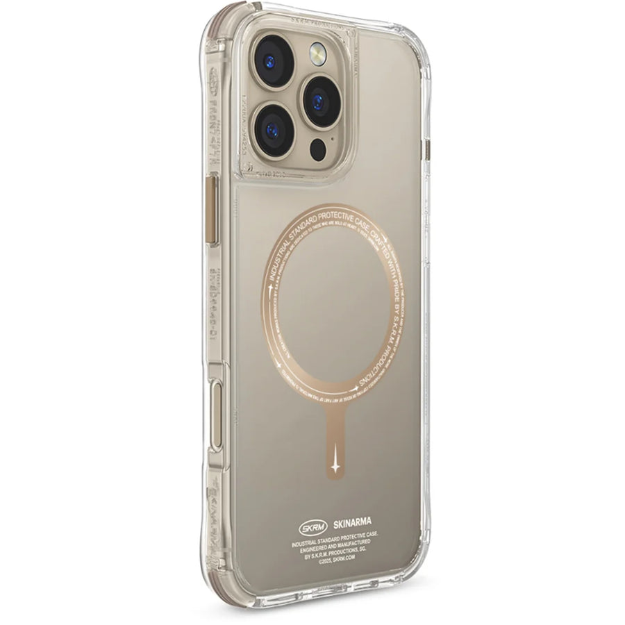 skinarma iPhone 16 Pro Max (6.9")   Saido Mag-Charge Case (PRIME EDITION) - Champagne