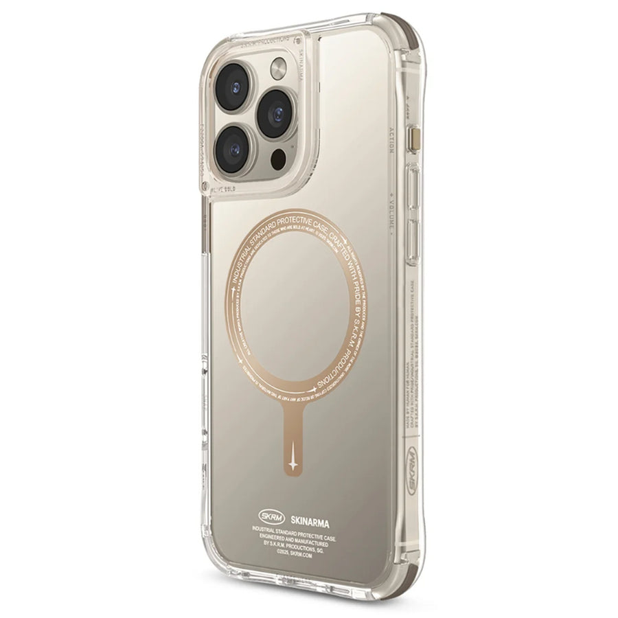 skinarma iPhone 16 Pro Max (6.9")   Saido Mag-Charge Case (PRIME EDITION) - Champagne