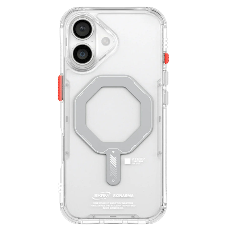 skinarma iPhone 17 (6.3") 2025   Saido Mag-Charge Case - Clear