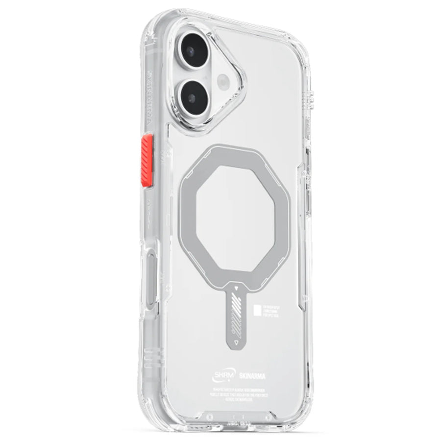 skinarma iPhone 17 (6.3") 2025   Saido Mag-Charge Case - Clear