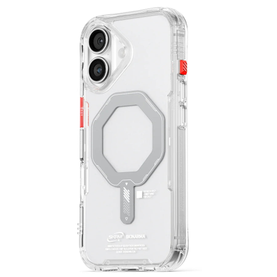 skinarma iPhone 17 (6.3") 2025   Saido Mag-Charge Case - Clear