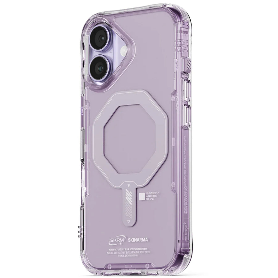 skinarma iPhone 17 (6.3") 2025   Saido Mag-Charge Case - Lilac
