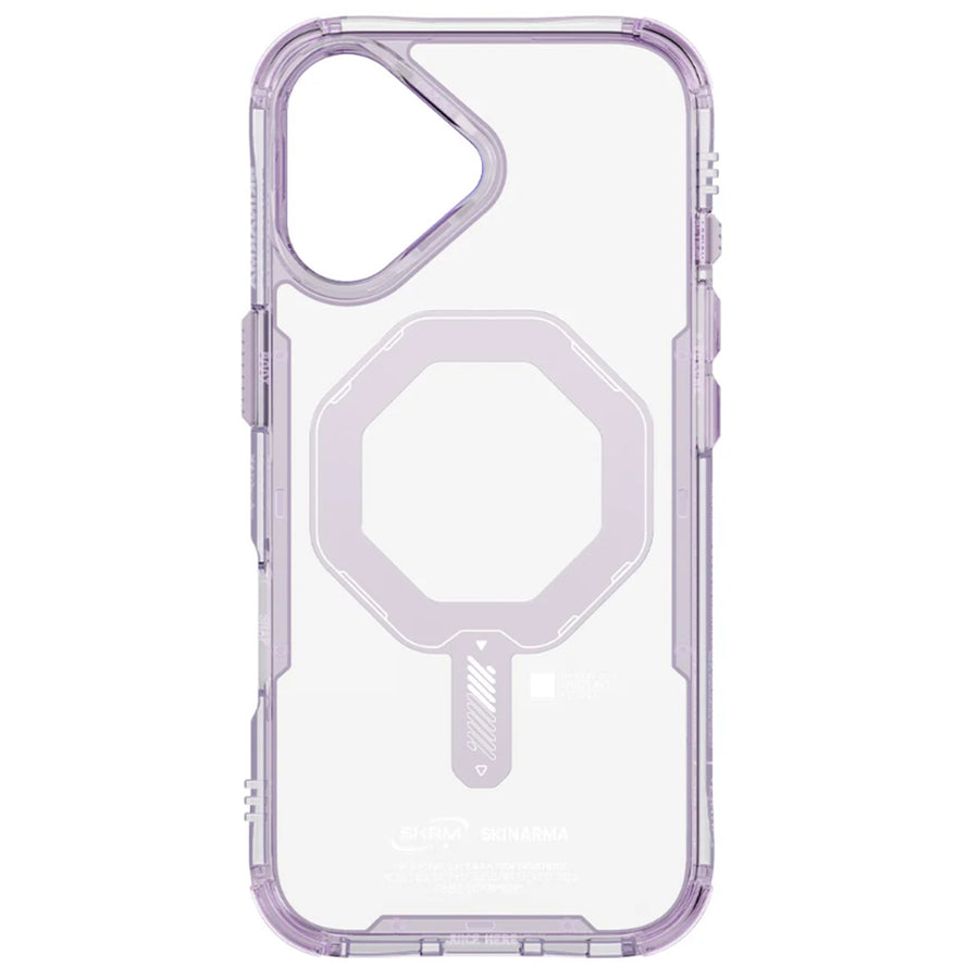 skinarma iPhone 17 (6.3") 2025   Saido Mag-Charge Case - Lilac