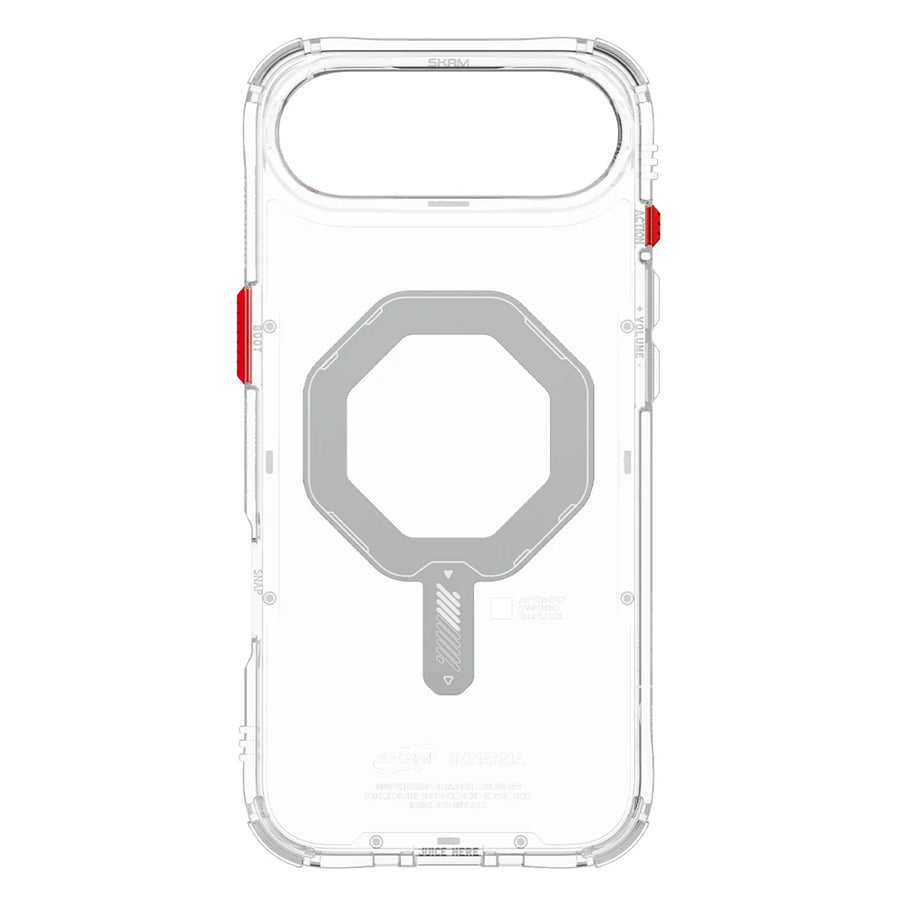skinarma iPhone Air (6.5") 2025   Saido Mag-Charge Case - Clear