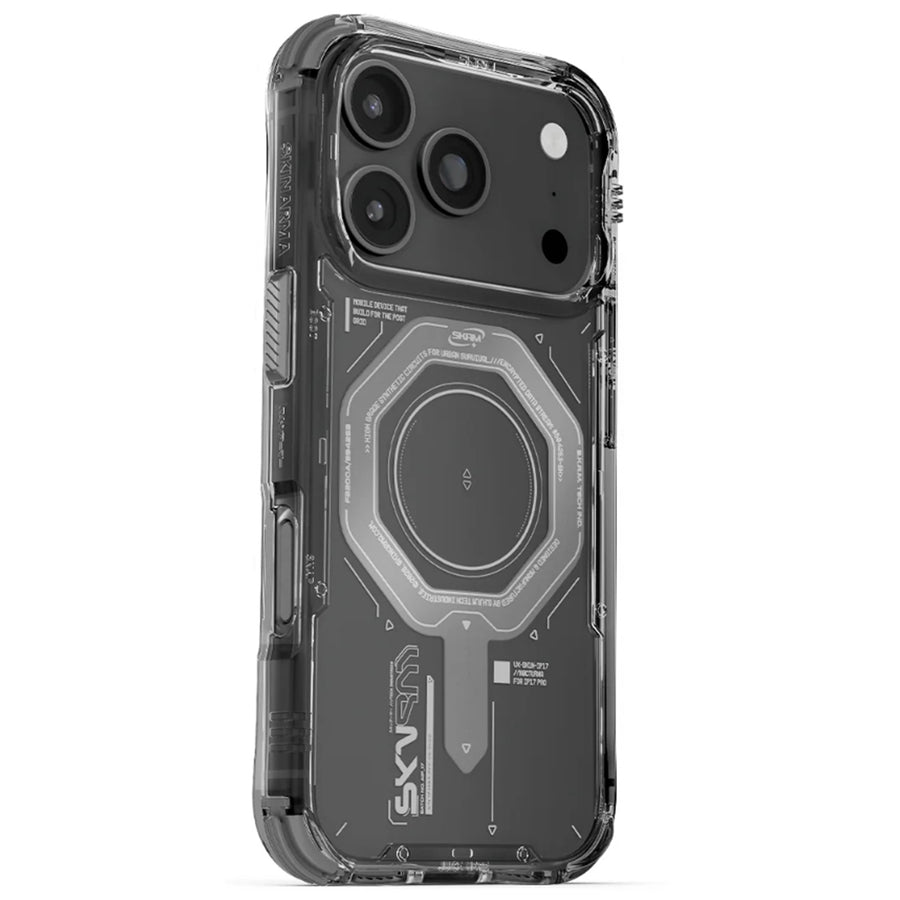 skinarma iPhone 17 Pro (6.3") 2025   Magma Mag-Charge Case - Graphite