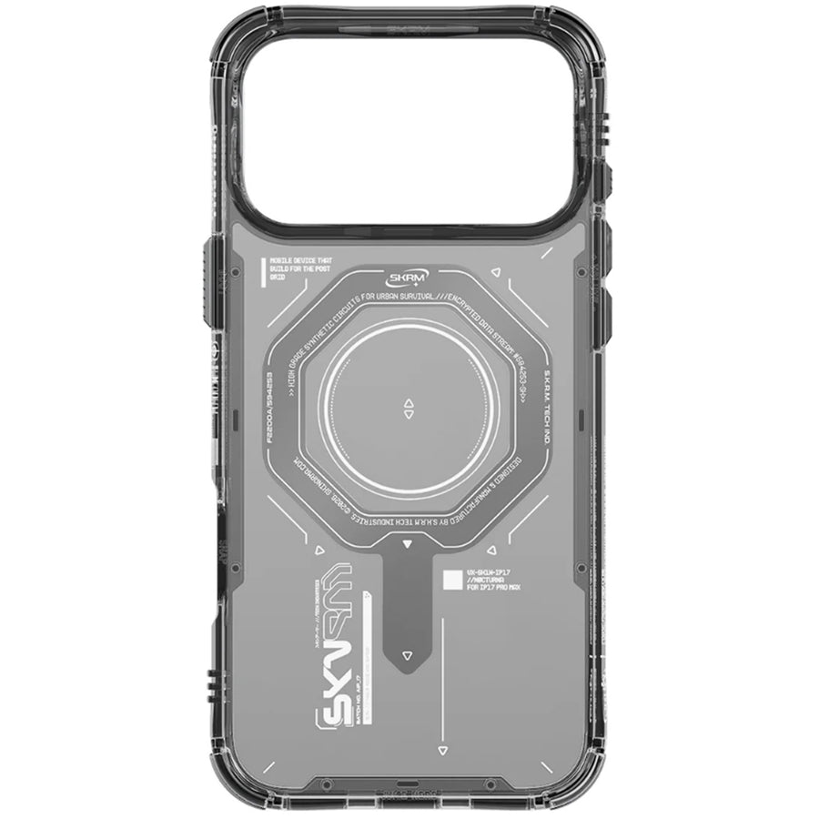 skinarma iPhone 17 Pro (6.3") 2025   Magma Mag-Charge Case - Graphite