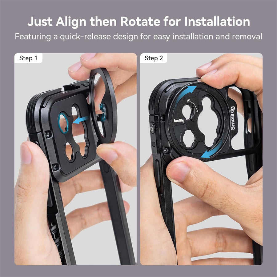 SmallRig 52mm Magnetic Filter Adapter Ring for M Series Lenses