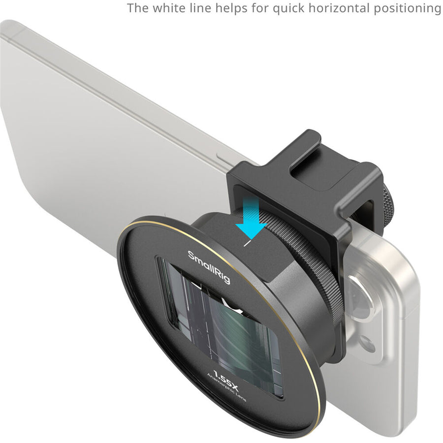 SmallRig 1.55x Anamorphic Lens for Mobile Phone (T-mount) 3578B