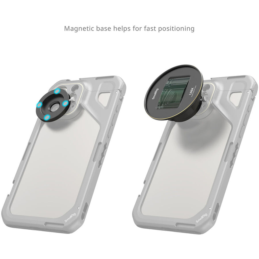 SmallRig 1.55x Anamorphic Lens for Mobile Phone (T-mount) 3578B