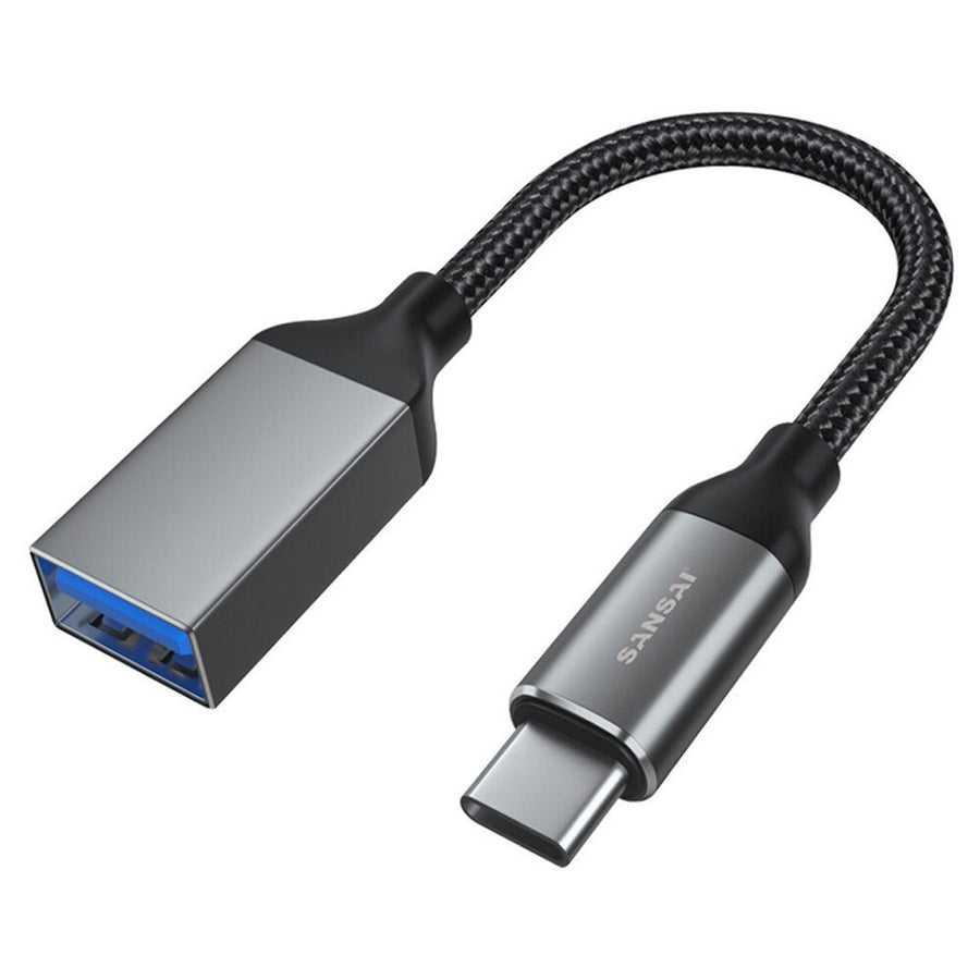 Sansai TPE-6161 USB Type C to USB-A 3.0 OTG, 15CM USB-C > USB-A (3.0) Adaptor