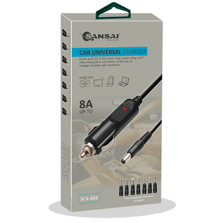 Sansai SCX-086 12V/6A Car Charger Kit