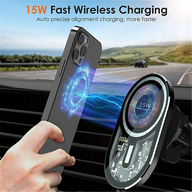 Sansai IPH-X120 Magnetic Wireless Car Charger