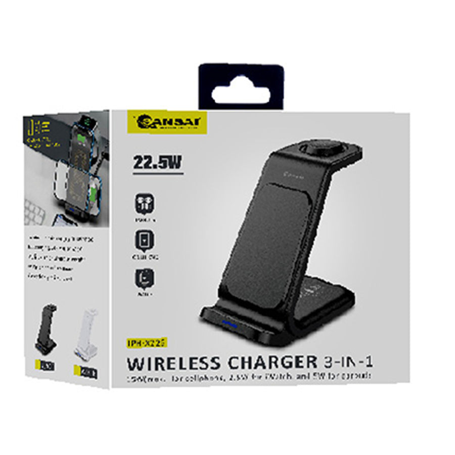 Sansai IPH-X226 3-in-1 Phone Charger