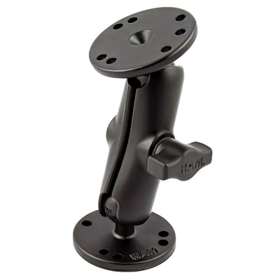 Strike RAM 1 BALL WITH 2/2.5 ROUND BASES CAR MOUNT