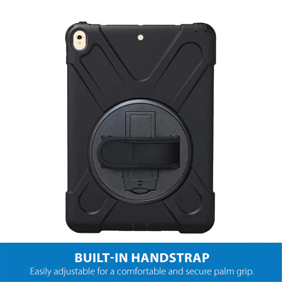 Strike Rugged Case with Hand Strap and Lanyard for Apple iPad Pro 10.5" & iPad Air 3