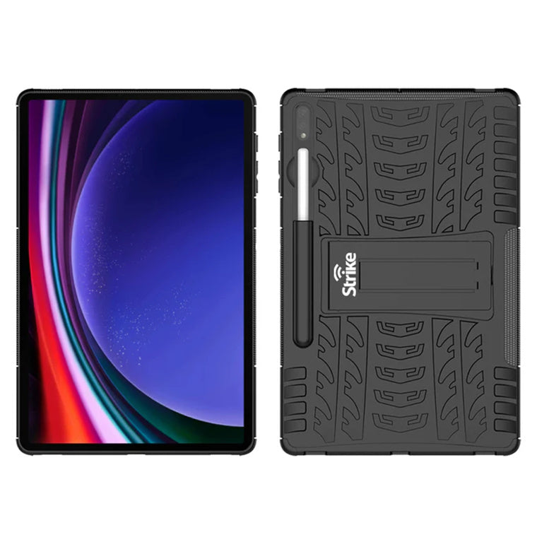 Strike CAS-STK SAM TAB S9FE RGD Rugged Case for Samsung Galaxy Tab S9 FE (Black)
