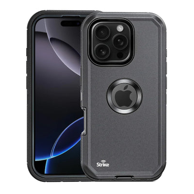 Strike CAS-STKRA16M Rugged Case-Apple iPhone16 ProMax BLK