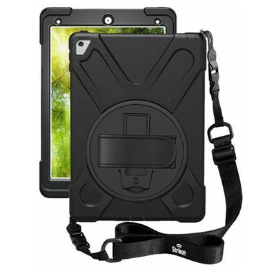 Strike CAS-STKAPPIPADPRO9.72016RGDHSL Rugged Carrying Case with Hand Strap and Lanyard for iPad Pro 9.7