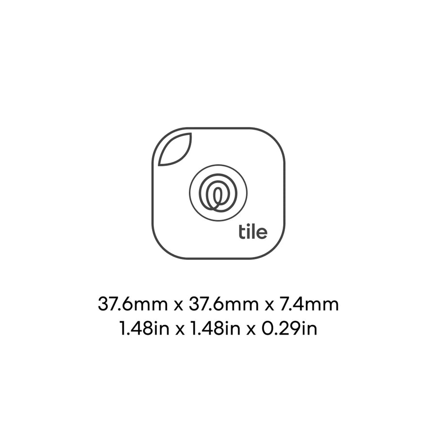 Tile Life360 RE-60011-AP Mate (2024) - 1-Pack (Black) APAC