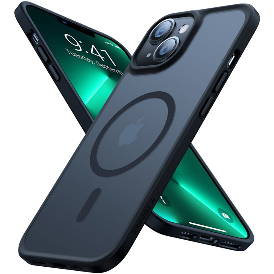 Torras iPhone 14 / 13 (6.1") Guardian  Magnetic Case - Black