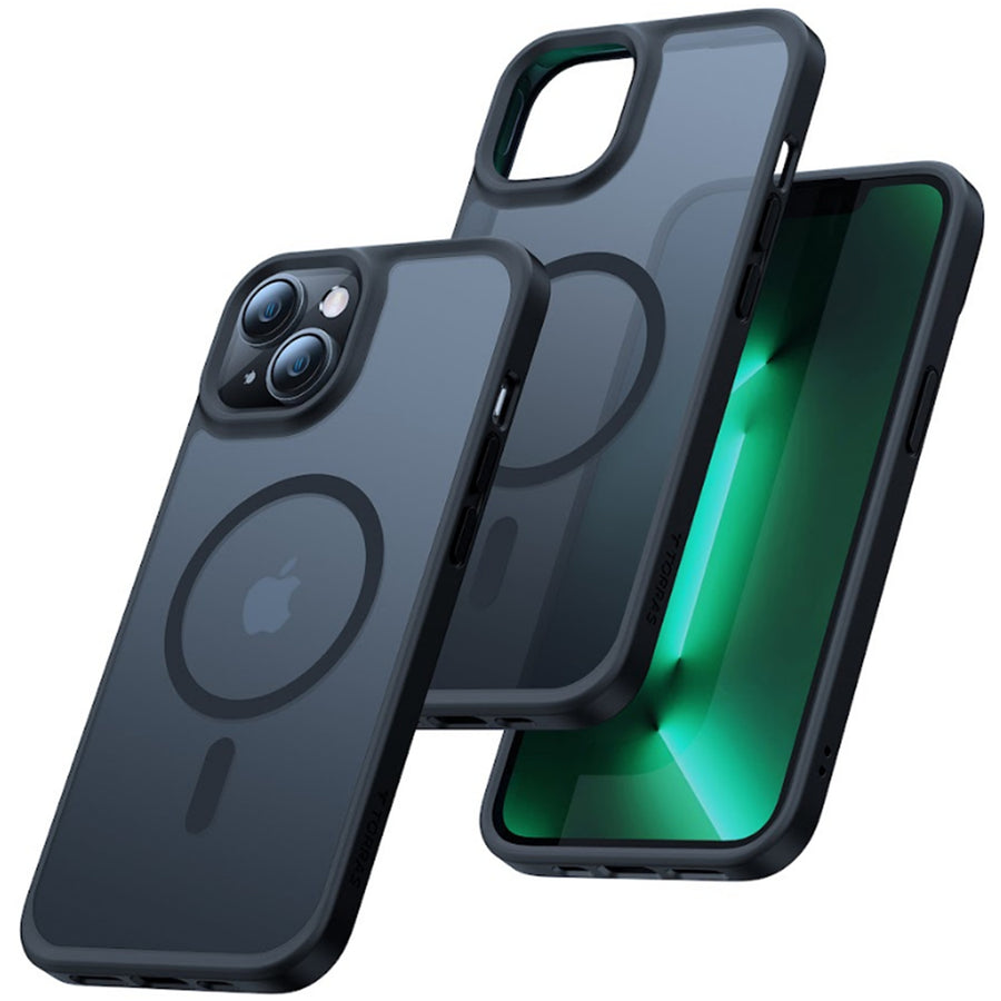 Torras iPhone 14 / 13 (6.1") Guardian  Magnetic Case - Black