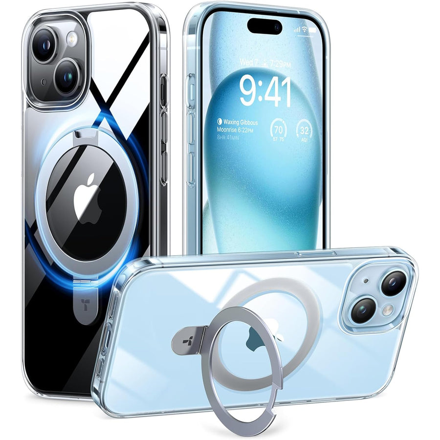 Torras iPhone 15 (6.1")  Ostand Case - Clear
