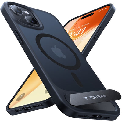 Torras iPhone 15 (6.1")  Pstand Case - Black