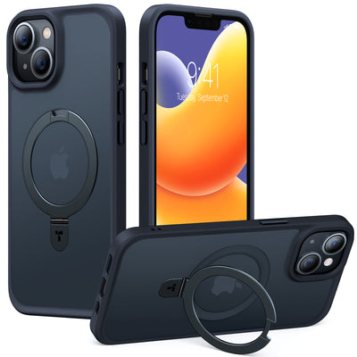 Torras iPhone 14 / 13 (6.1")  Ostand Matte Case - Black