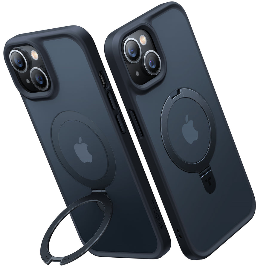 Torras iPhone 14 / 13 (6.1")  Ostand Matte Case - Black