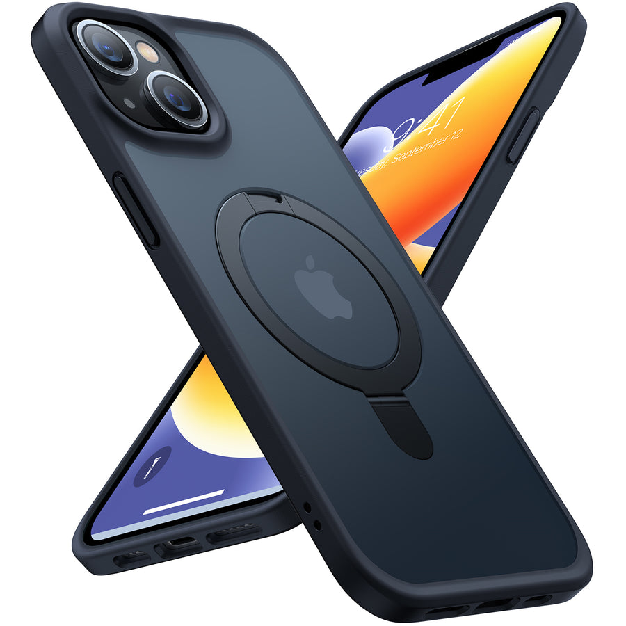 Torras iPhone 14 / 13 (6.1")  Ostand Matte Case - Black